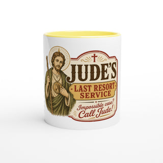 St. Jude's Last Resort Service Color Mug