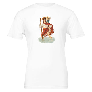 St. Christopher Carrying Christ Child T-Shirt - view 7