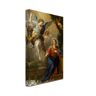 Baroque Annunciation Canvas Print - view 4