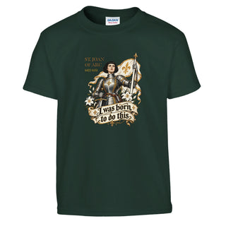 St. Joan of Arc 'Born to Do This' Kids T-Shirt - view 2