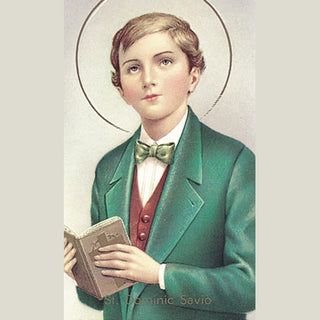 100-Pack - St Dominic Savio Holy Card