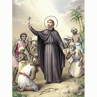 100-Pack - St Francis Xavier Holy Card