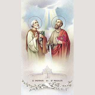 100-Pack - St Peter and Paul Holy Card