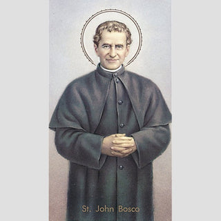 100-Pack - St John Bosco Holy Card