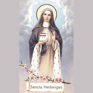 100-Pack - St Hedwig Holy Card