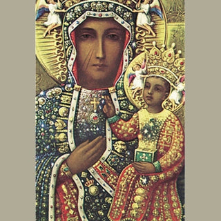 100-Pack - Our Lady Of Czestochowa Holy Card
