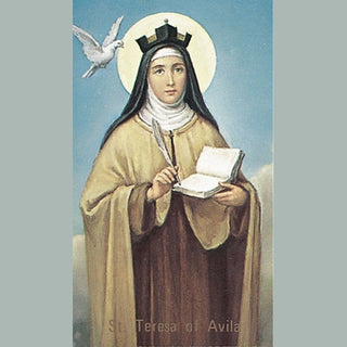 100-Pack - St Teresa Of Avila Holy Card