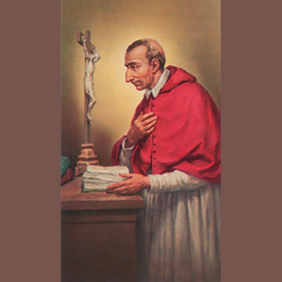 100-Pack - St. Charles Borromeo Holy Card