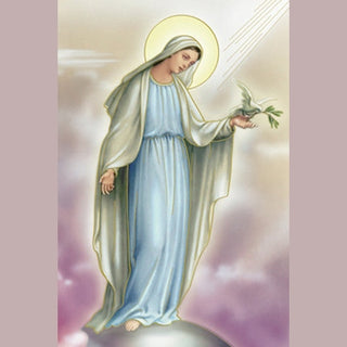 100-Pack - Queen Of Peace Holy Card