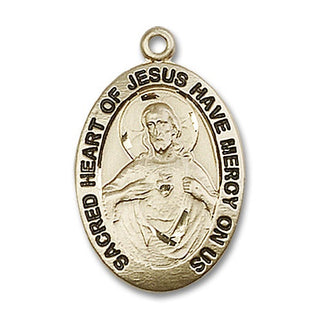 14kt Gold Filled Scapular Medal