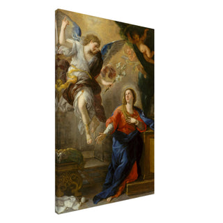 Baroque Annunciation Canvas Print