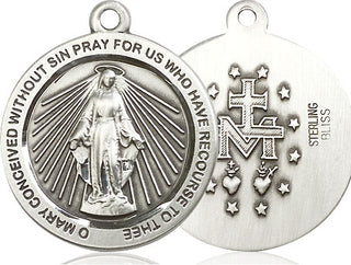 Sterling Silver Miraculous Medal