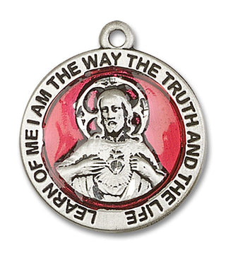 Sterling Silver Scapular Medal Catholic Jewelry