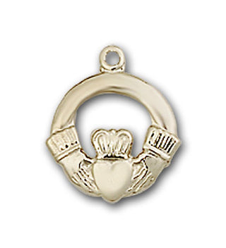 Gold-Filled Claddagh Pendant