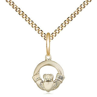 Gold-Filled Claddagh Pendant