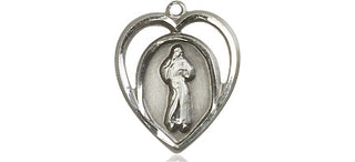 Sterling Silver Divine Mercy Medal
