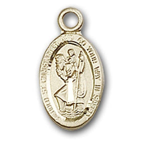 Gold-Filled Saint Christopher Pendant