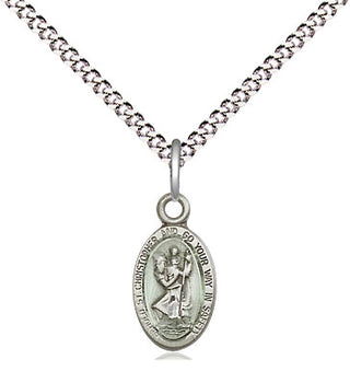 Sterling Silver St. Christopher Pendant