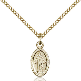 Gold-Filled Scapular Pendant