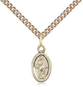 14kt Gold Scapular Medal