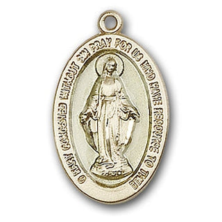 14K Gold Miraculous Medal