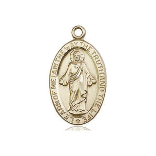 14kt Gold Scapular Medal