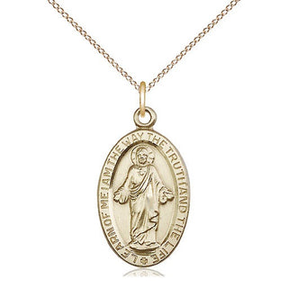 14kt Gold Scapular Medal
