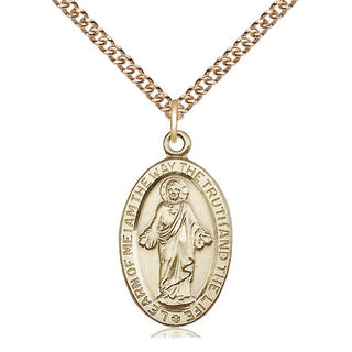 14kt Gold Scapular Medal