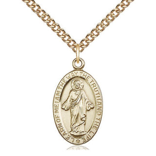 14kt Gold Scapular Medal