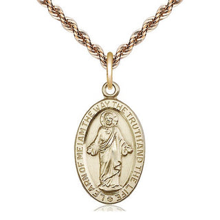 14kt Gold Scapular Medal