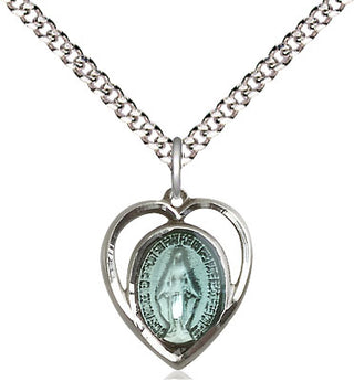 Sterling Silver Miraculous Medal Religious and Catholic Jewelry