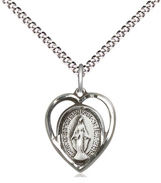 Pewter Miraculous Medal Religious and Catholic Jewelry