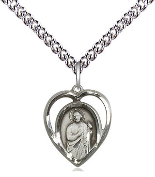 Sterling Silver Saint Jude Medal Religious and Catholic Jewelry