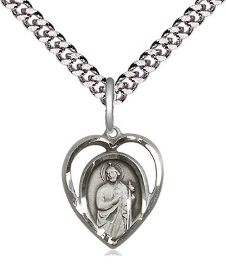 Sterling Silver Saint Jude Medal Religious and Catholic Jewelry