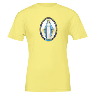 Miraculous Medal Blue and White T-Shirt