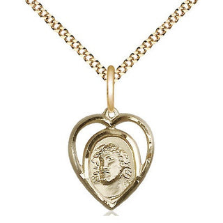 14kt Gold Filled Ecce Homo Medal Religious and Catholic Jewelry
