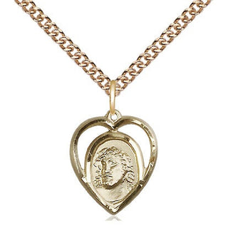 14kt Gold Filled Ecce Homo Medal Religious and Catholic Jewelry