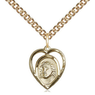 14kt Gold Filled Ecce Homo Medal Religious and Catholic Jewelry