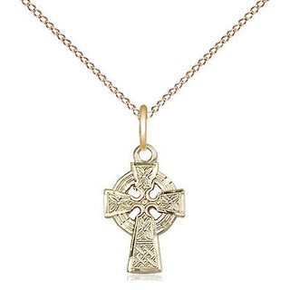 14kt Gold Celtic Cross Medal