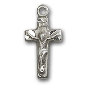 Sterling Silver Crucifix Pendant