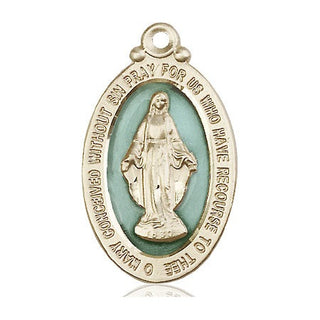 14kt Gold Miraculous Medal