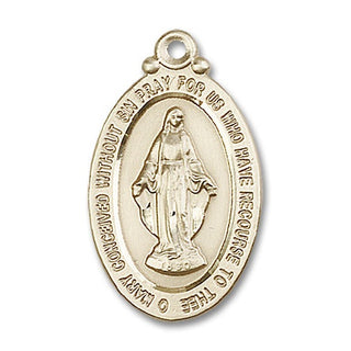 14kt Gold Filled Miraculous Medal