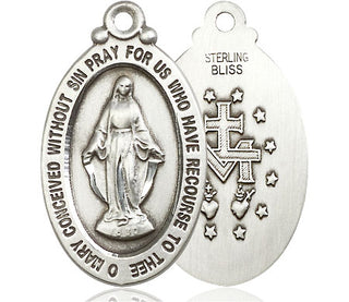 Sterling Silver Miraculous Medal