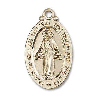 14kt Gold Filled Scapular Medal