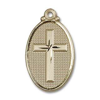 14kt Gold Filled Cross Medal