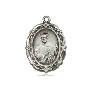 Sterling Silver Saint Jude Medal Catholic Jewelry