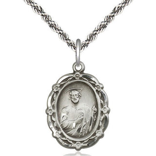 Sterling Silver Saint Jude Medal Catholic Jewelry