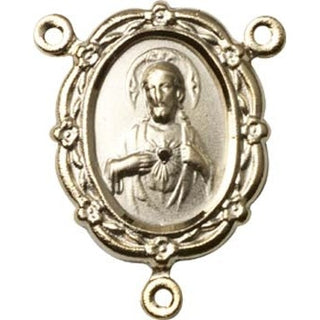 Gold Plate Scapular Rosary Center Rosary Center