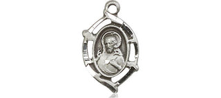 Sterling Silver Scapular Medal