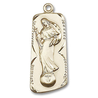 14kt Gold Filled Our Lady of Mental Peace Medal